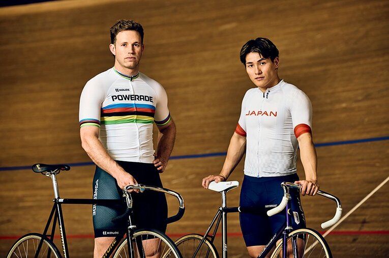 ハリー・ラブレイセン（左）と太田海也 ／ photograph by Kiichi Matsumoto