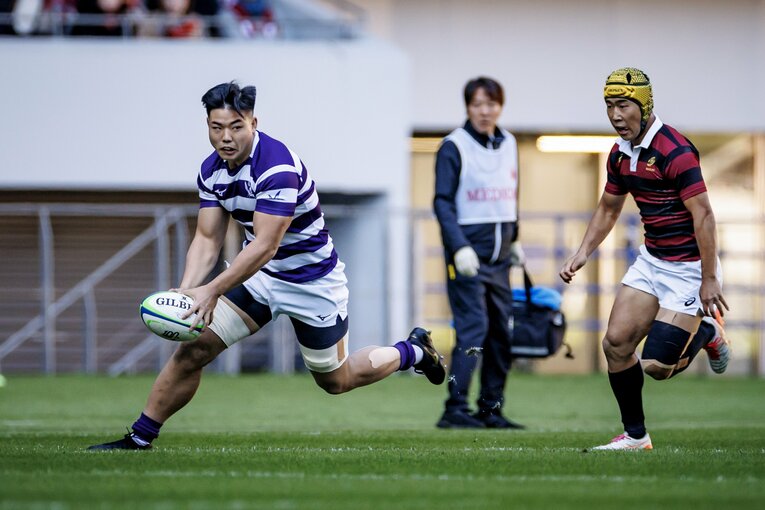 FL最上太尊（明大3年）©︎Kiichi Matsumoto