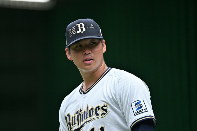 2024年春季キャンプで　©Hideki Sugiyama