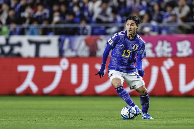 南野拓実のドリブル　©Kiichi Matsumoto