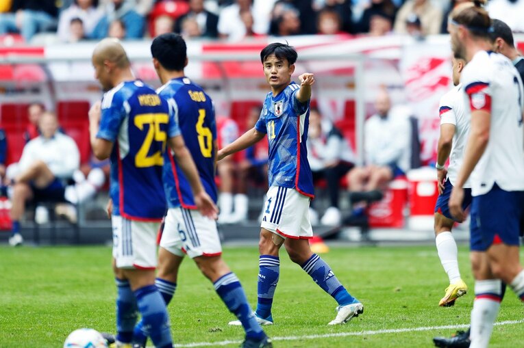 「鎌田大地、三笘薫の得点や久保建英の守備は…」「ドイツ、スペイン相手だとどうなるか」欧州在住カメラマン視点で見るアメリカ戦(40)