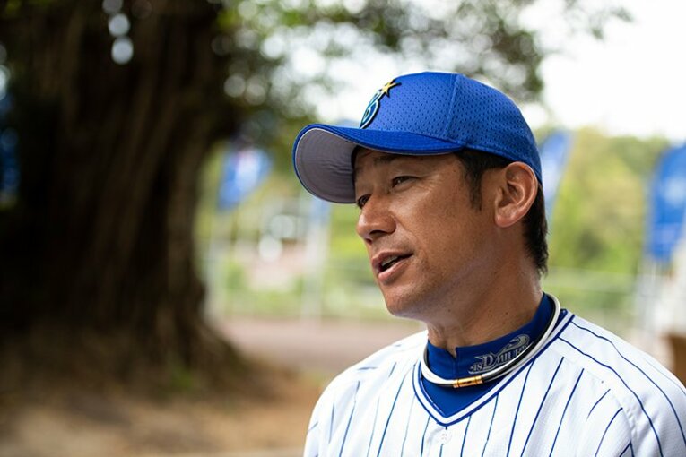 来季からベイスターズを率いることになった三浦大輔（写真は2020年キャンプにて）©︎Asami Enomoto