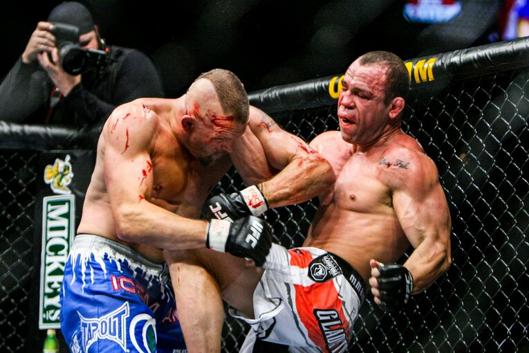 2007年12月、シウバは『UFC 79』でチャック・リデルに判定で敗れた　©Susumu Nagao