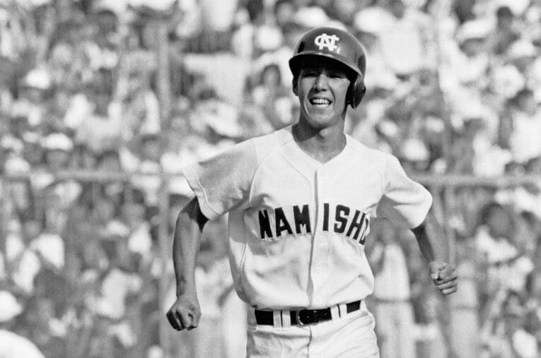 1979年、最後の夏を迎えた浪商・牛島和彦。全国制覇を期待されるなか、初戦から厳しい戦いが待ち受けていた ／ photograph by AFLO