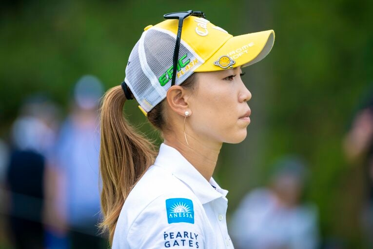 上田桃子（2019年資生堂アネッサレディスオープン）　©︎Takuya Sugiyama