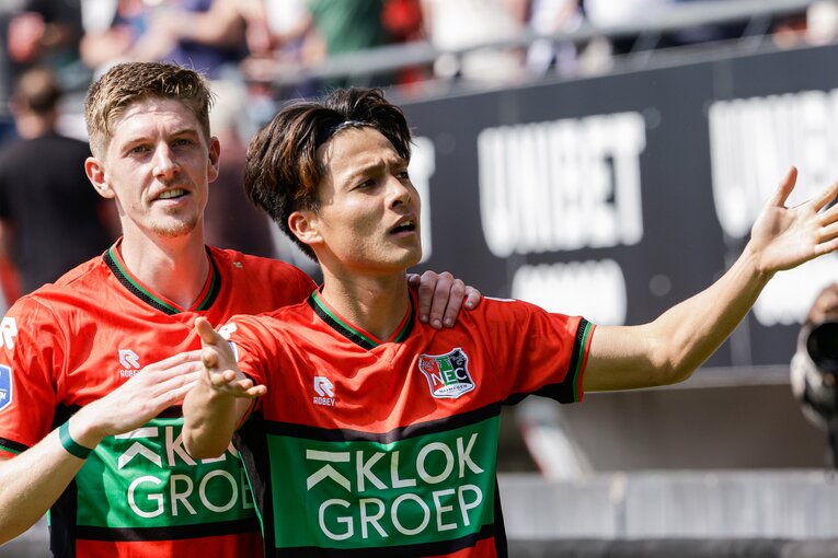 昨季オランダ1部NECで活躍した佐野航大（20歳）はバックアップメンバーに登録された　©Getty Images