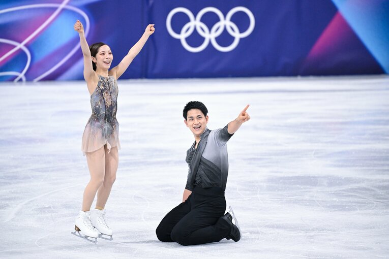 団体戦フリーで世界歴代3位の155.55点をマークしたりくりゅうペアの圧巻の演技　©Asami Enomoto／JMPA