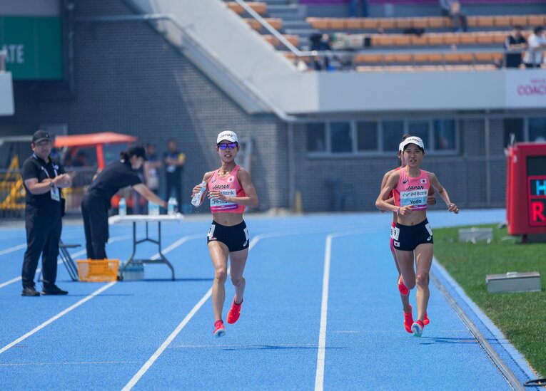 翌日の再レースは打って変わって快晴に　©Satoshi Wada