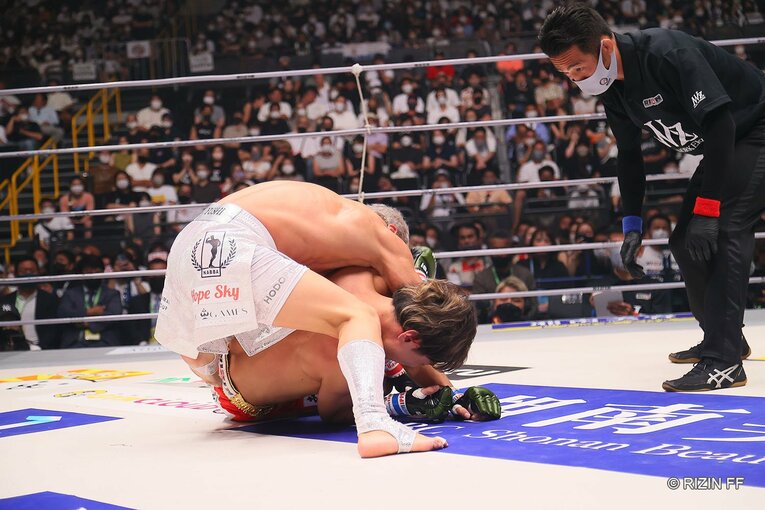 『RIZIN.37』YUSHI vs 覇留樹　©RIZIN FF