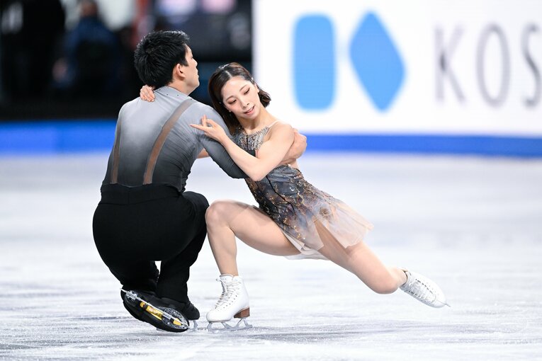 りくりゅうがGPファイナルで見せた美しい演技　©Asami Enomoto