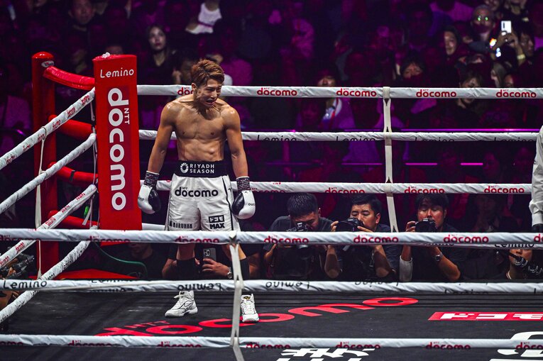 井上尚弥vs.ムロジョン・アフマダリエフ。9月14日、IGアリーナ　©Takuya Sugiyama