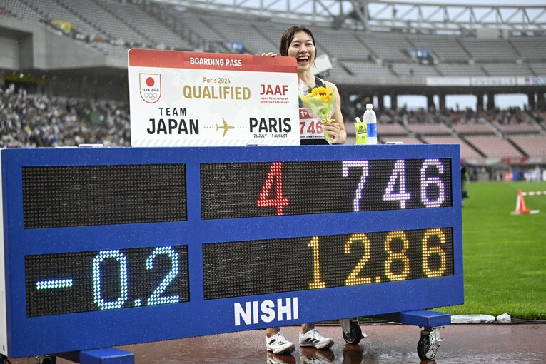 代表漏れした昨年のブダペスト世陸のリベンジを果たした福部　©Asami Enomoto