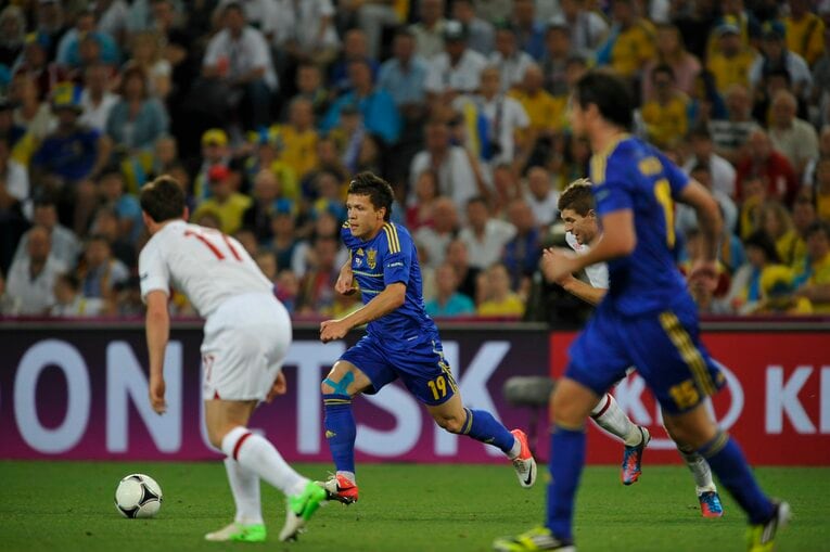 EURO2012でのウクライナ　©Takuya Sugiyama