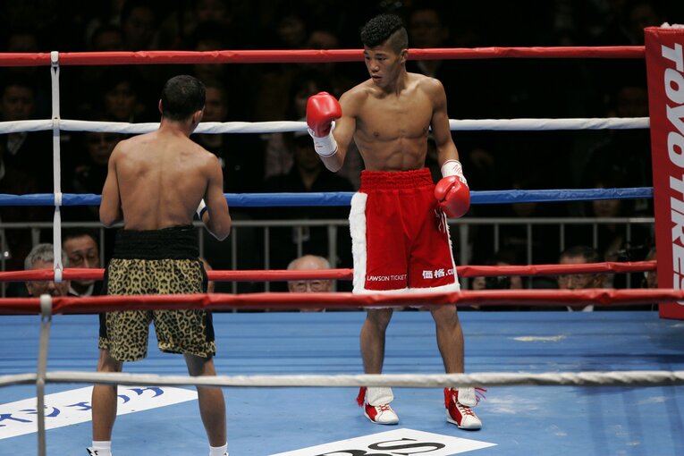 2006年12月、ファン・ランダエタとの再戦　©Takuya Sugiyama