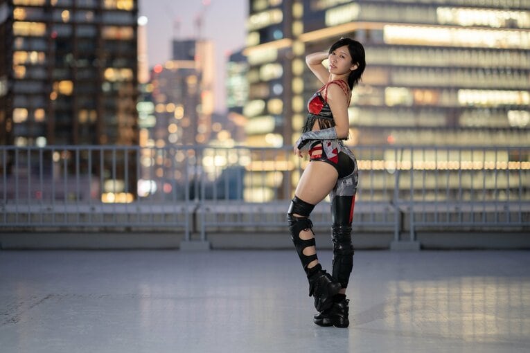 マリーゴールドのプロレスラー・咲村良子　©Shiro Miyake