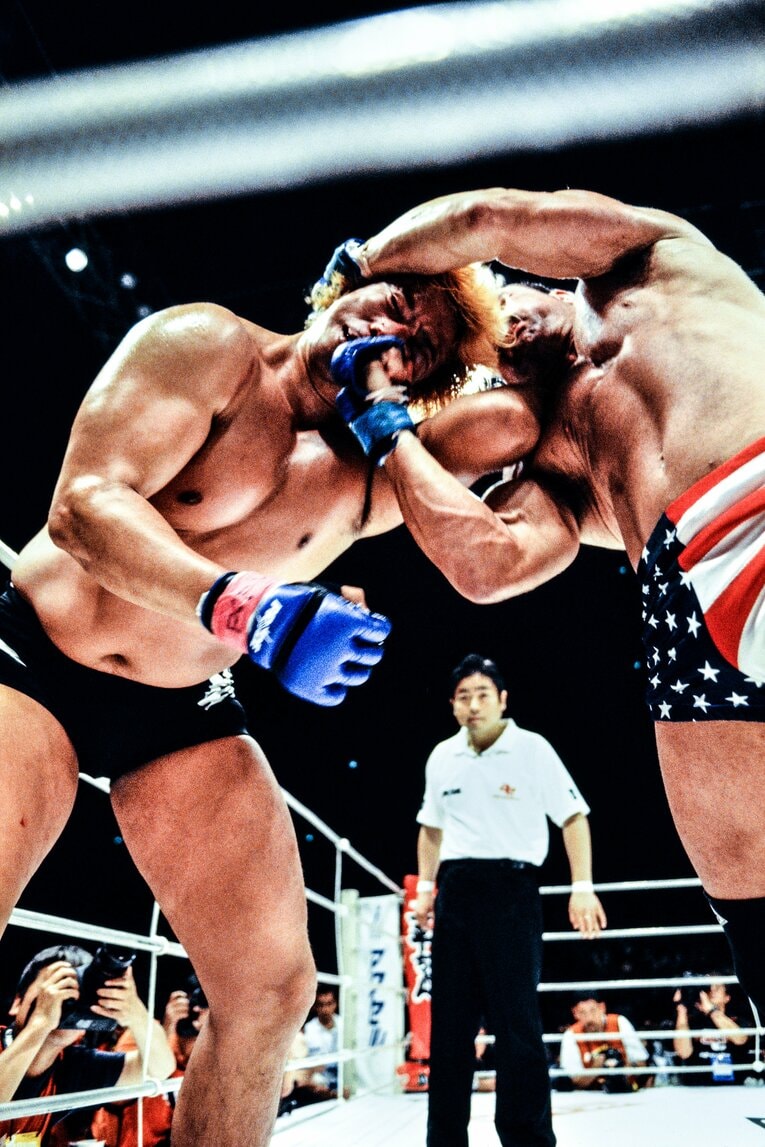 フライの強烈なアッパー