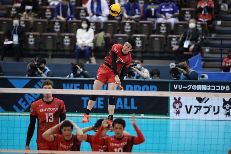 4年ぶりの日本復帰となったシーズンで見事、優勝という結果をもたらした柳田　©︎V.LEAGUE