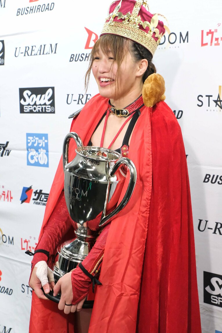 5★STAR GPにて優勝した朱里