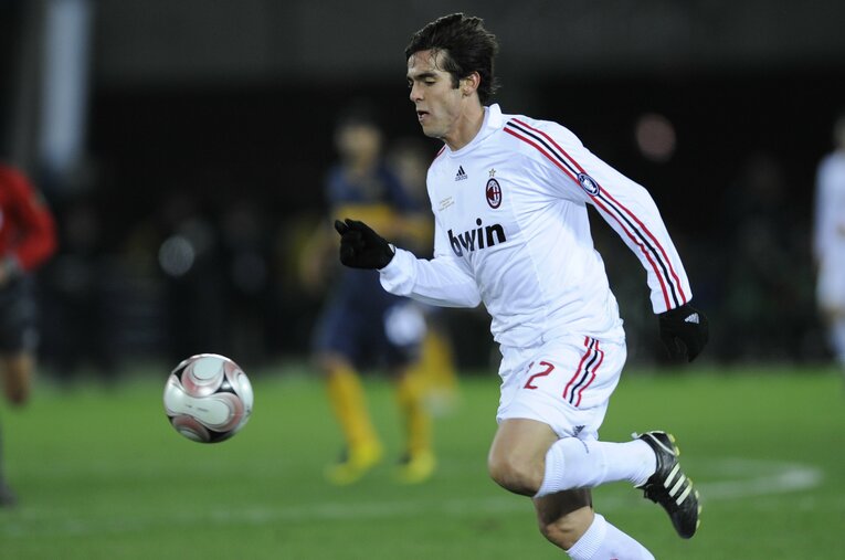 ミラン時代のカカー　©Takuya Sugiyama