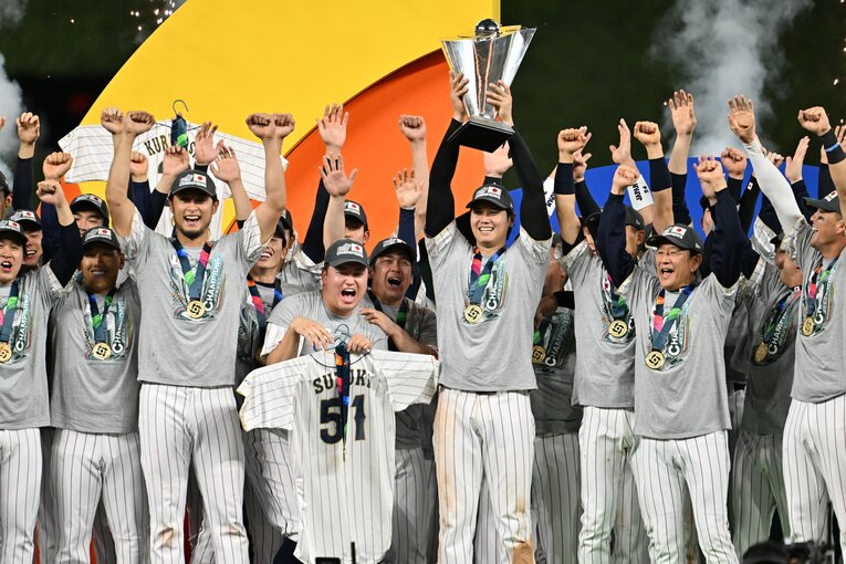 侍ジャパン歓喜の瞬間　©︎Naoya Sanuki