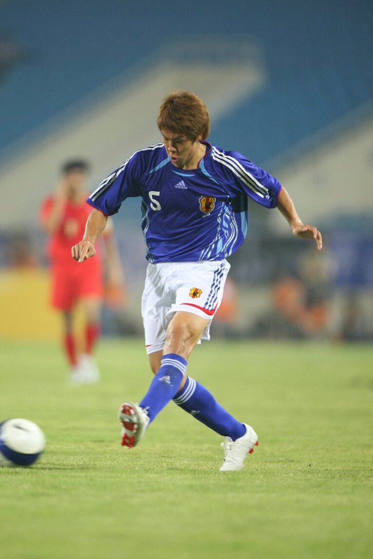 【五輪出場を逃した名手たち】北京五輪代表時代の伊野波雅彦　©Sports Graphic Number