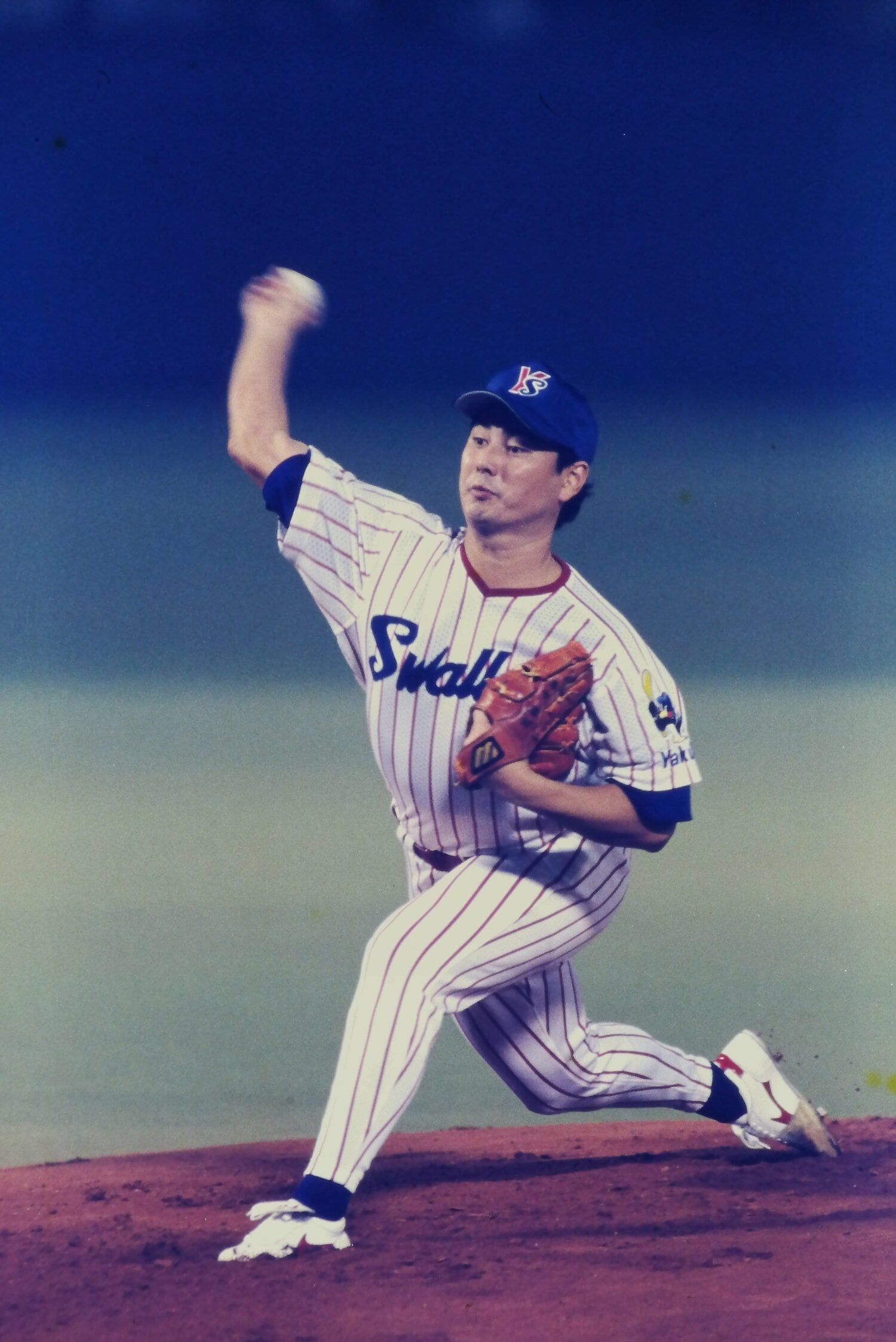 吉井は95年ヤクルトに移籍。その年のリーグ優勝、日本一に貢献することに　©Hideki Sugiyama
