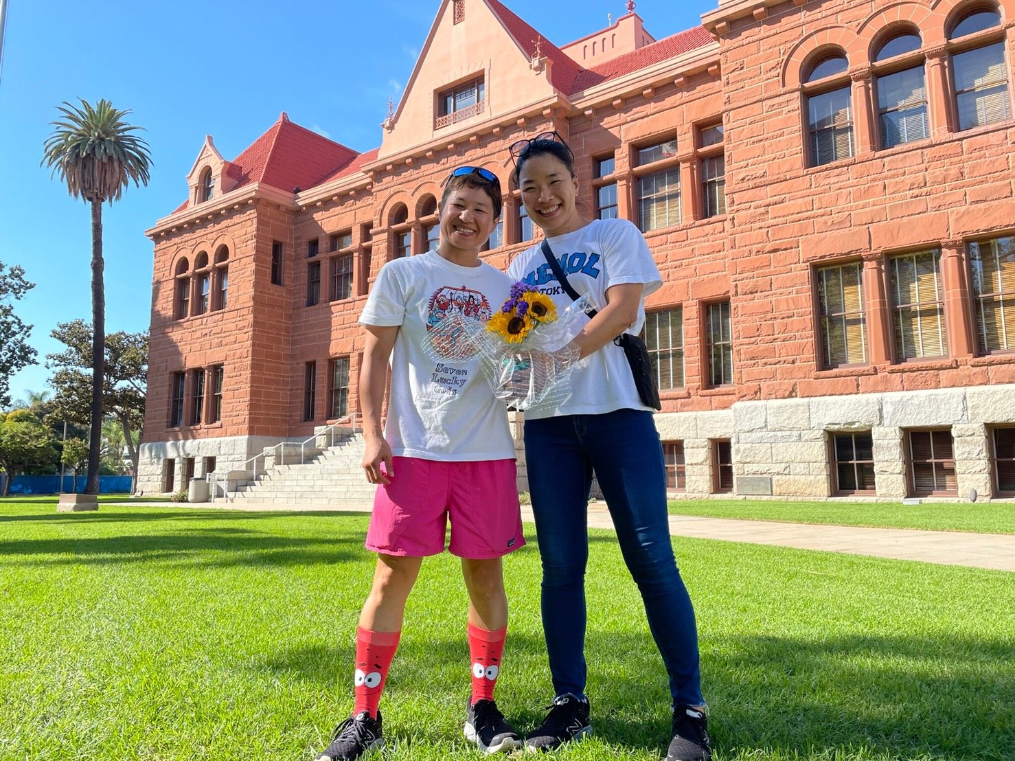 2022年にはカリフォルニア州オレンジカウンティで結婚の手続きを済ませた　（本人提供）