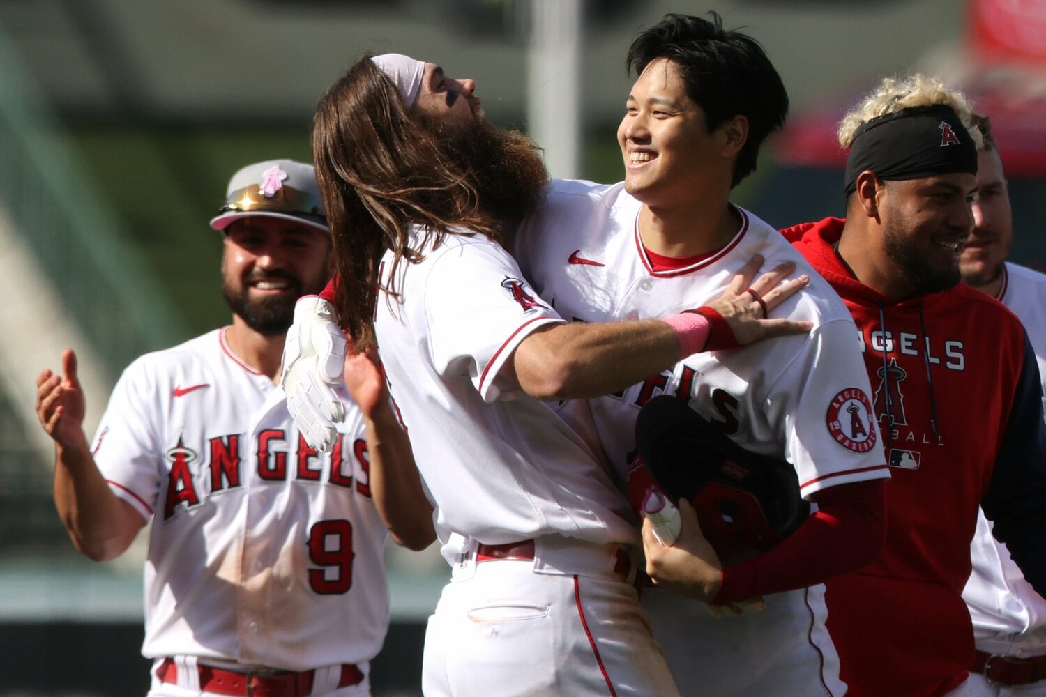 大谷翔平と良好な関係を築いていたマーシュは、　トレードでフィリーズへと移籍した　©Getty Images