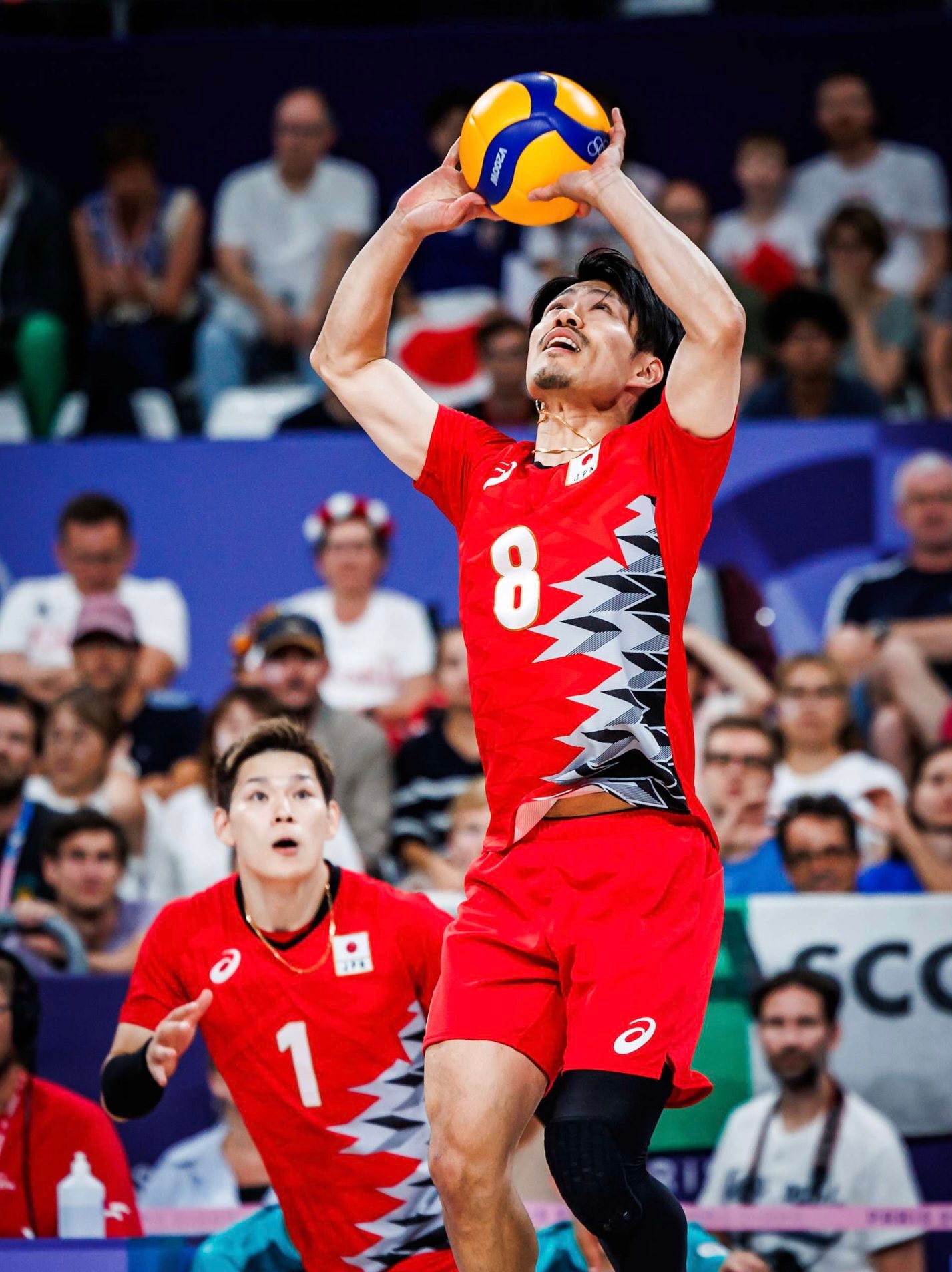 この日もトスが冴え渡ったセッター関田誠大。バジーニ記者は兼ねてから「セキタ」を特別視している ©︎Volleyball World