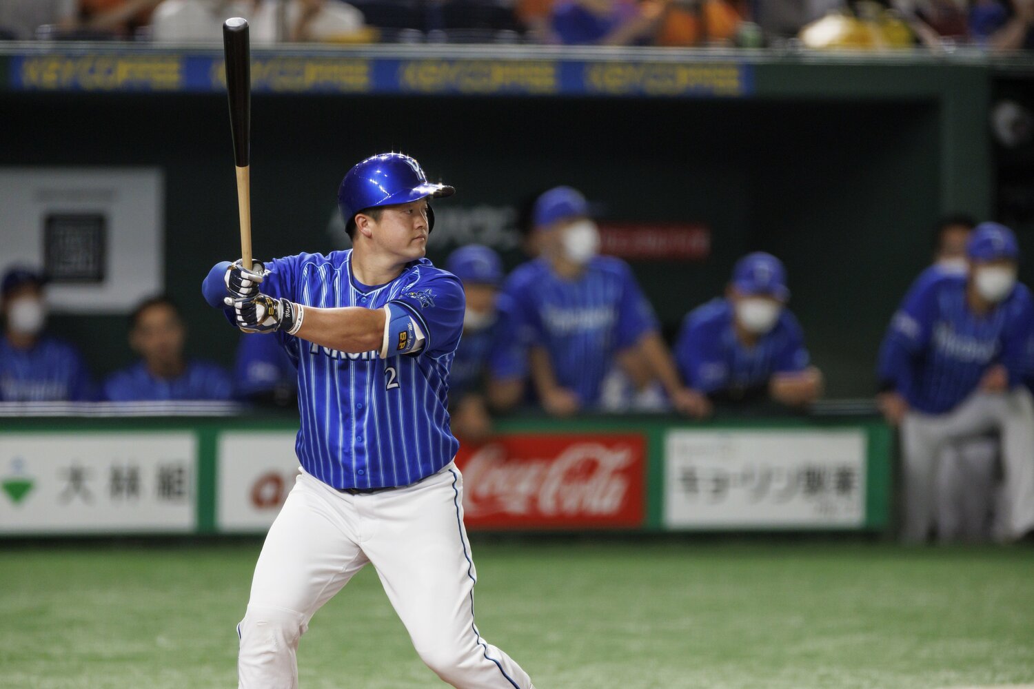 ラミレス氏が「2番にうってつけ」と評価するプロ2年目・牧秀悟 ©Kiichi Matsumoto