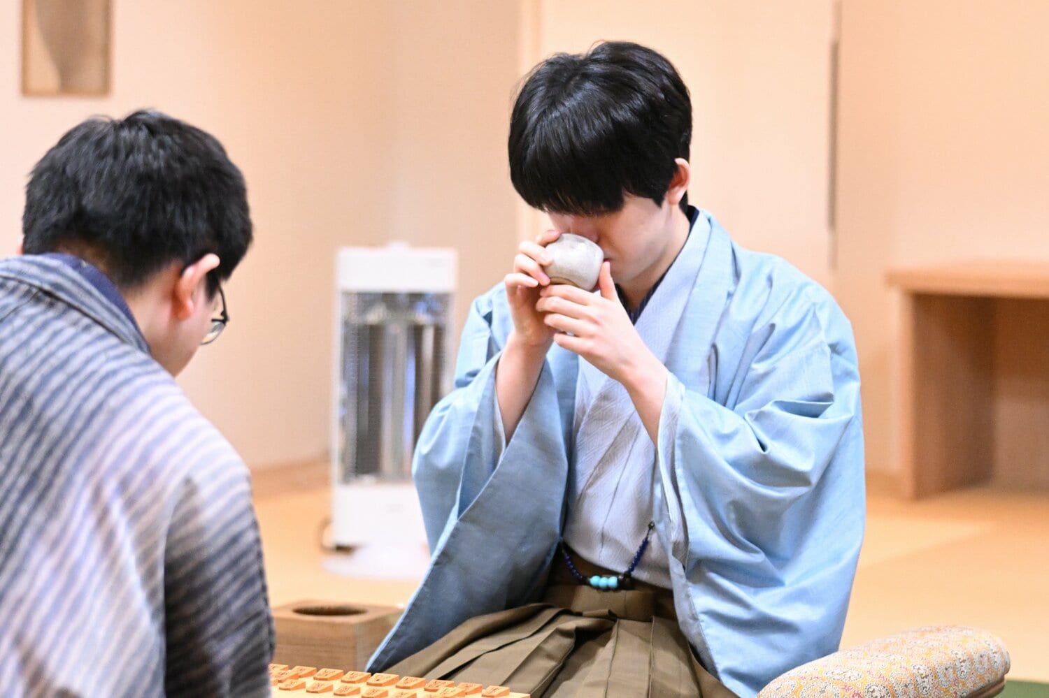 藤井-永瀬のタイトル戦は王将戦、名人戦に続き今年3度目となる ©Keiji Ishikawa