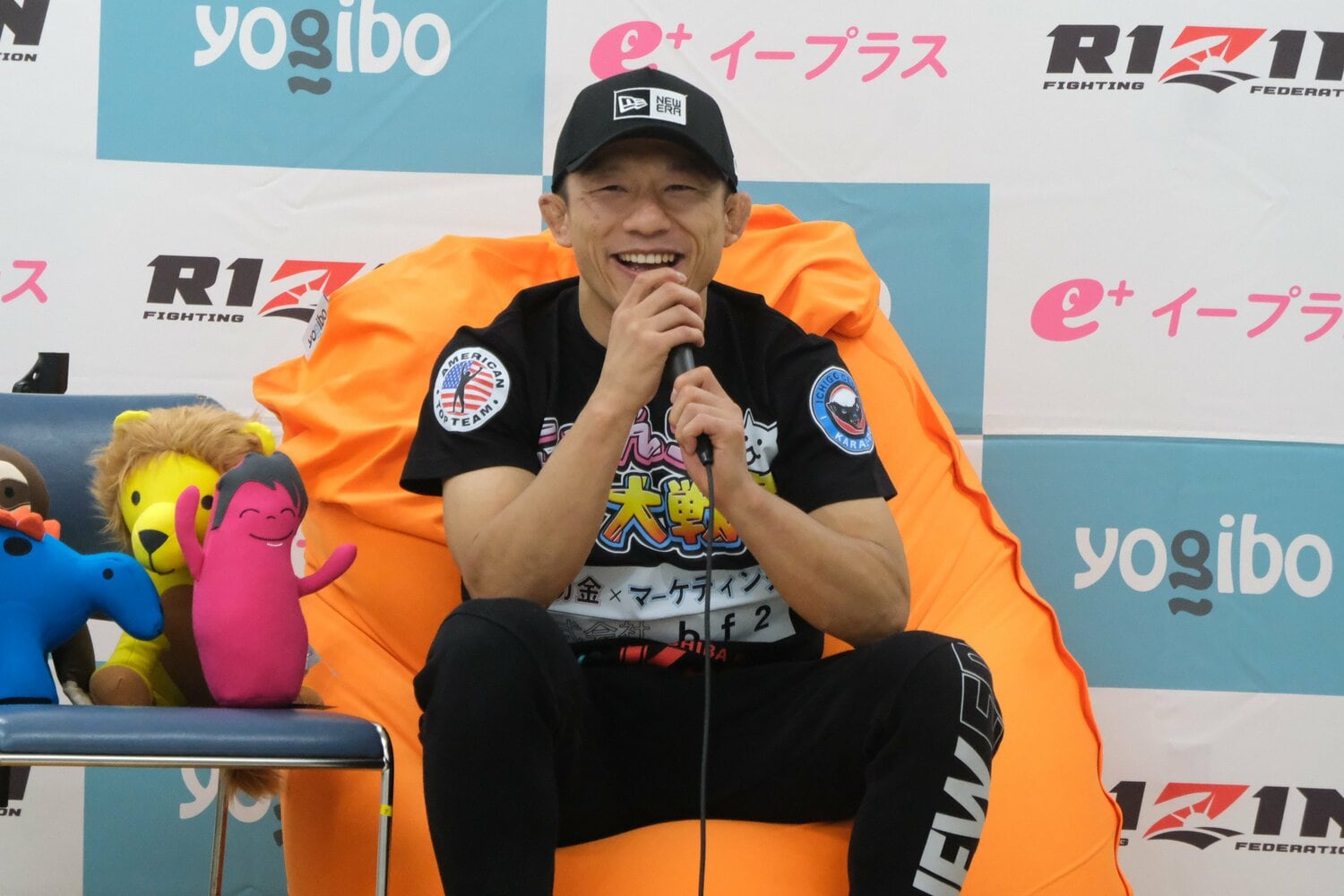 バンタム級の体作りについて「牛丼の大盛り2杯を5食」必要だと表現した　©Norihiro Hashimoto