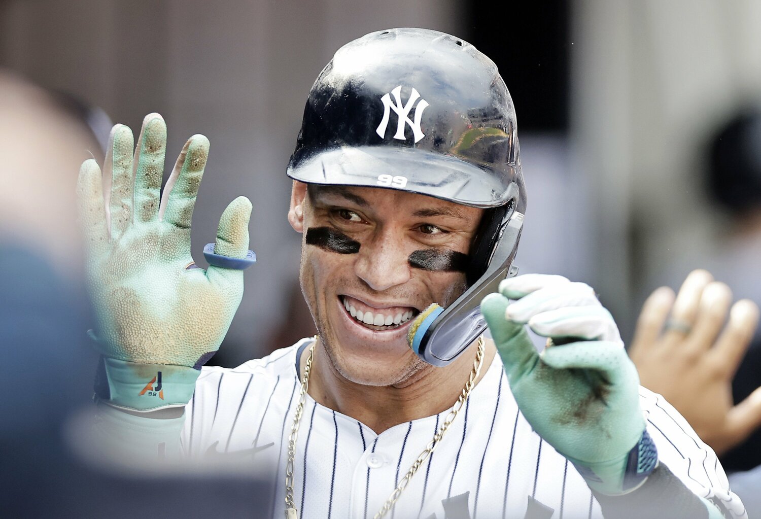 ホームラン王争いを独走しているヤンキースのアーロン・ジャッジ ©Getty Imgaes