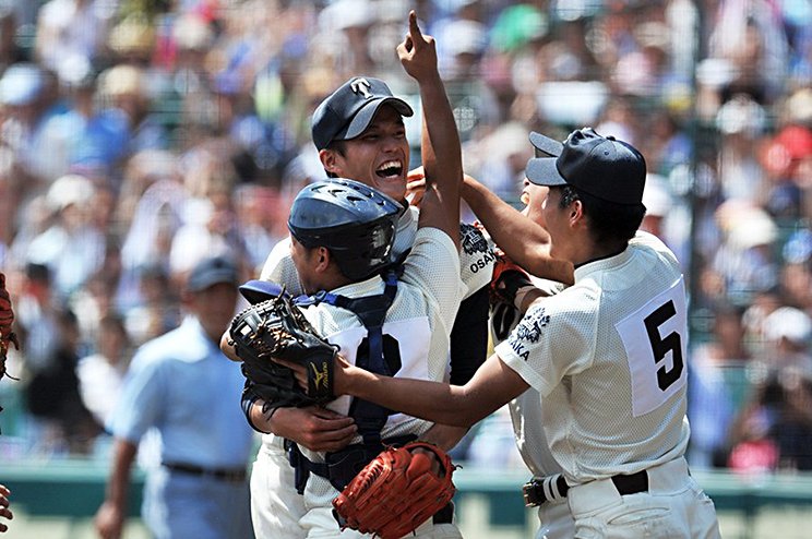 春夏連覇を達成した大阪桐蔭時代の藤浪晋太郎 ©︎Hideki Sugiyama
