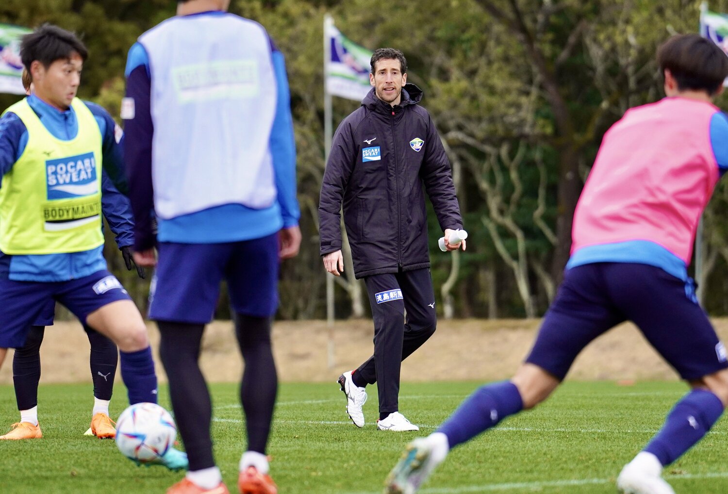 ベニャート・ラバイン新監督はレアル・ソシエダのスタッフ経験がある　©Atsushi Iio