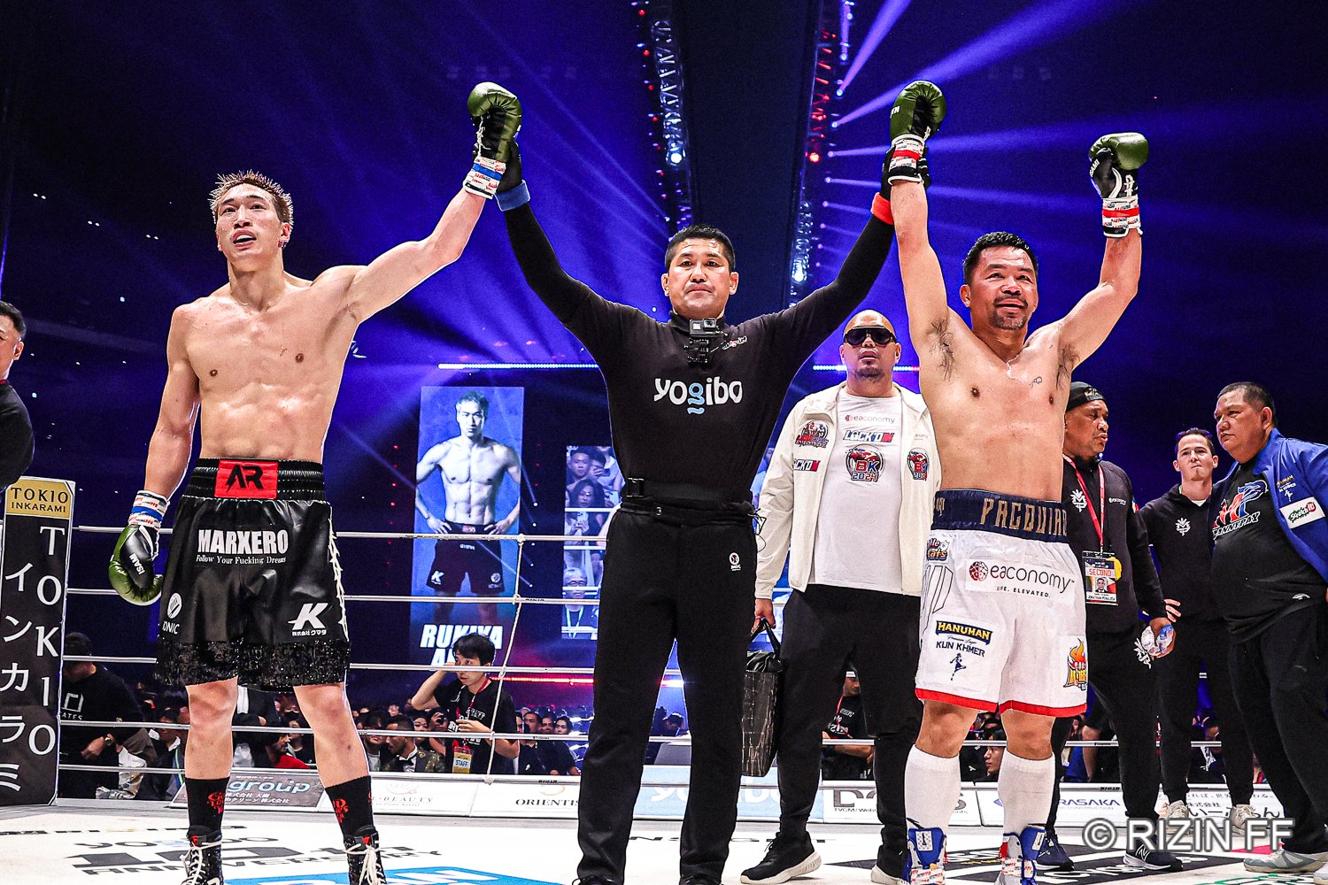 判定なしのドロー決着に　©RIZIN FF