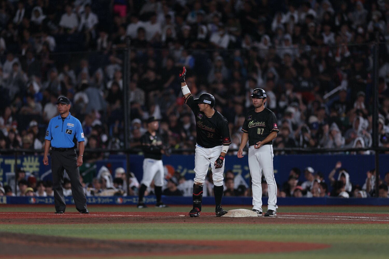 少しずつ手応えを得ながら打撃を開花させた ©︎Chiba Lotte Marines