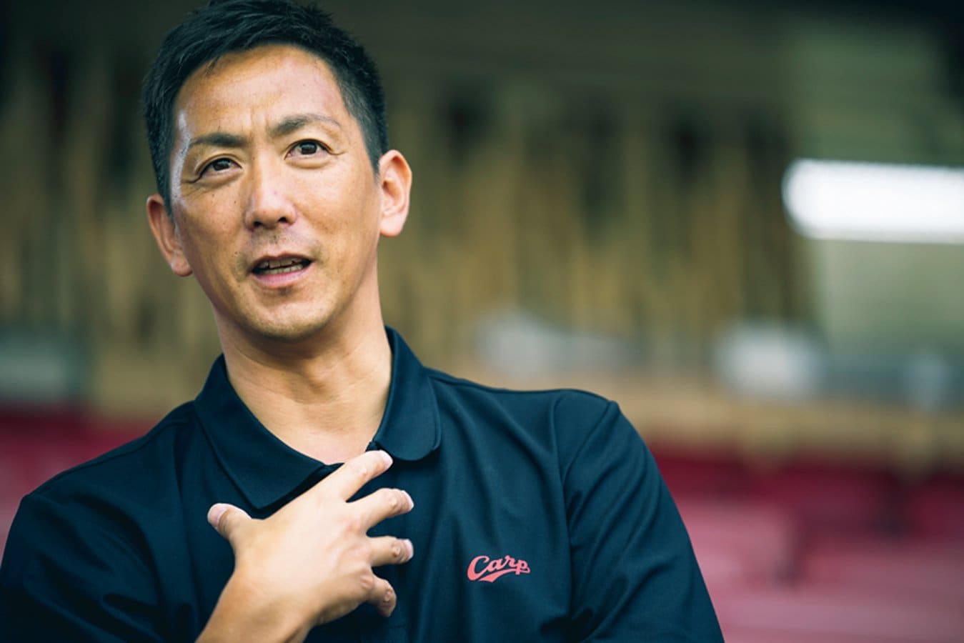 鈴木誠也の2位指名を強く主張した尾形。6年間の現役生活後、関東地区スカウトを担当　Kiichi Matsumoto