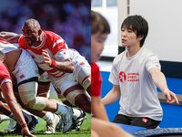《ラグビー界と体操界の同学年レジェンド対談》初対面のリーチマイケルと内村航平が本音で語り合った競技愛「好きだから、続けられる」