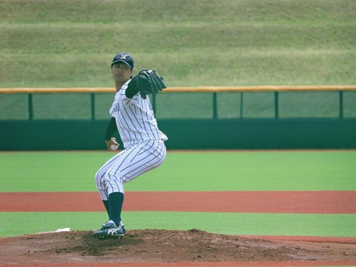 佐々木朗希、だけじゃない東北投手。仙台大・宇田川優希はまるで“野茂”。＜Number Web＞ photograph by Sendai University