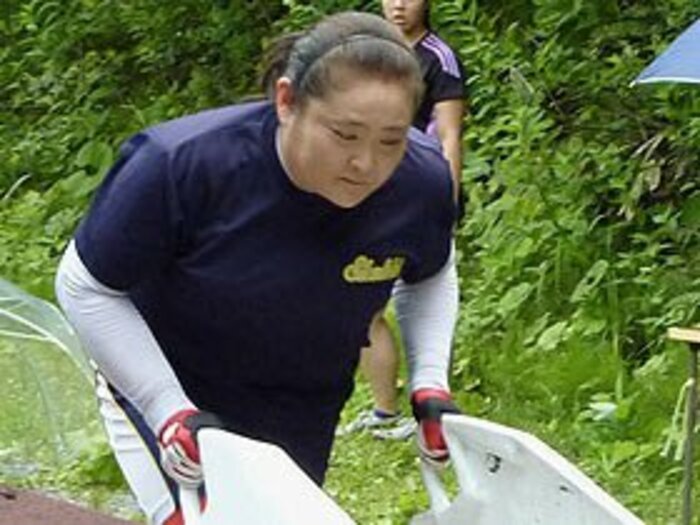 高山樹里が転向したボブスレーの“特殊事情”。~ソフトボール元代表の挑戦~<Number Web> photograph by KYODO