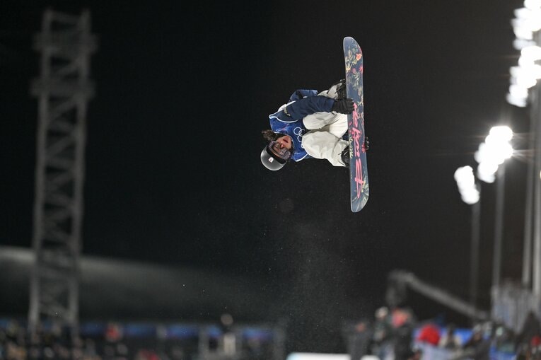 ミラノ五輪男子ハープパイプ決勝【スワイプするとそのほかの写真もご覧になれます】　©Nanae Suzuki／JMPA