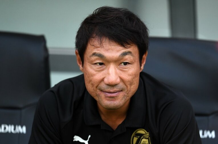 大分トリニータ時代の片野坂知宏監督（2018年撮影） ／ photograph by Etsuo Hara/Getty Images