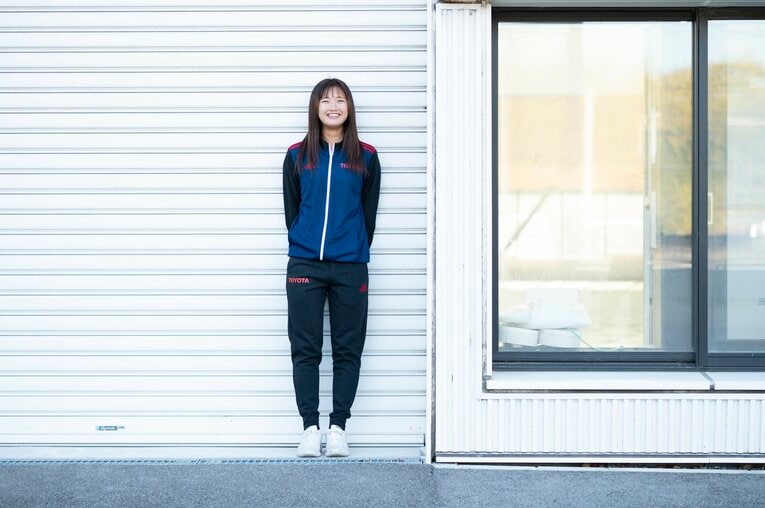 ビーチバレー界のニューヒロイン・秋重若菜の撮り下ろしフォト【スワイプするとそのほかの写真もご覧になれます】　©Tadashi Hosoda