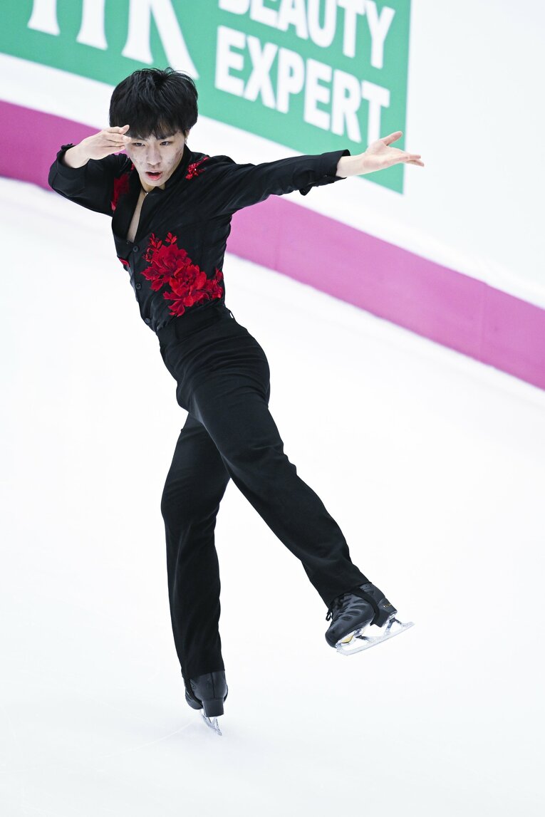 2022GPファイナルのショートプログラム　©︎Asami Enomoto