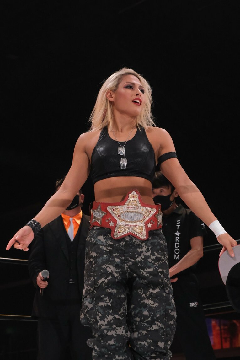 タイトルマッチは“朱里との作品”だった…新王者・ジュリアはスターダムをどう“引っかき回す”のか？ 異例のアピール「全員覚悟しとけよ！」(78)