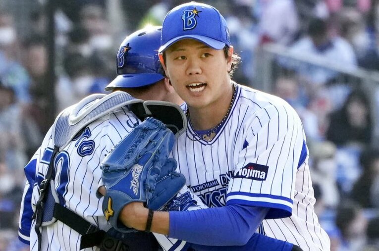 4月16日のヤクルト戦（横浜）で自身初となるマダックスを達成したDeNAの上茶谷大河投手。プロ4年目の25歳はどんな思いで“勝負の1年”を迎えたのか ／ photograph by KYODO