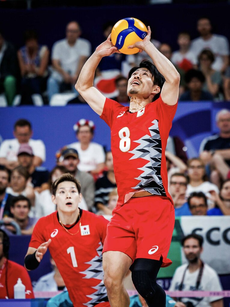 この日もトスが冴え渡ったセッター関田誠大。バジーニ記者は兼ねてから「セキタ」を特別視している　©︎Volleyball World