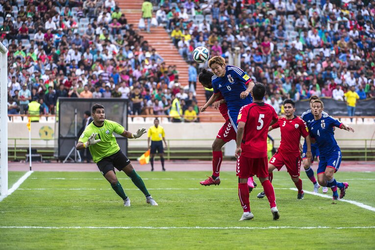 ロシアW杯予選（2015年）　©︎Takuya Sugiyama