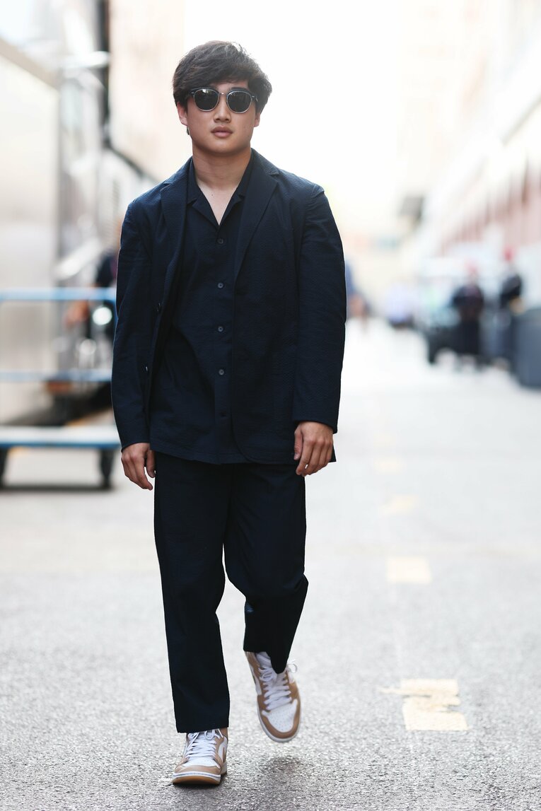 モナコGPの角田裕毅　©Red Bull Content Pool